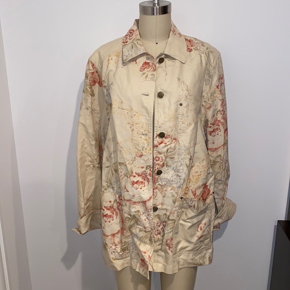 Ralph Lauren Floral Jean Jacket